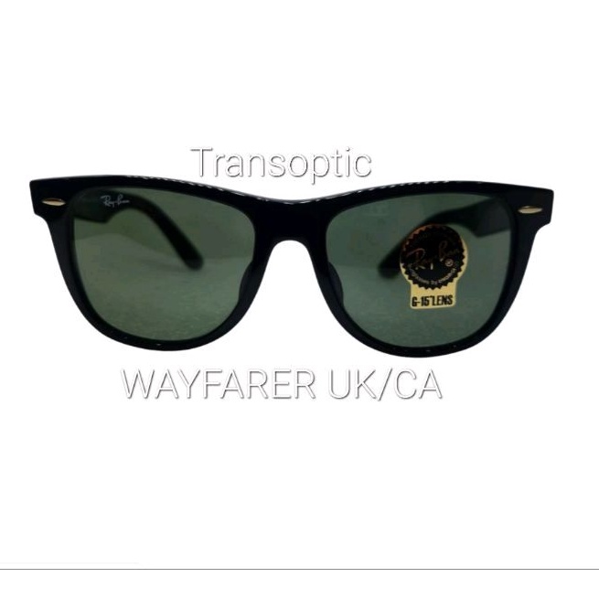 SUNGLASSES KACAMATA HITAM WAYFARER RB2140F 901 54-18-150 original