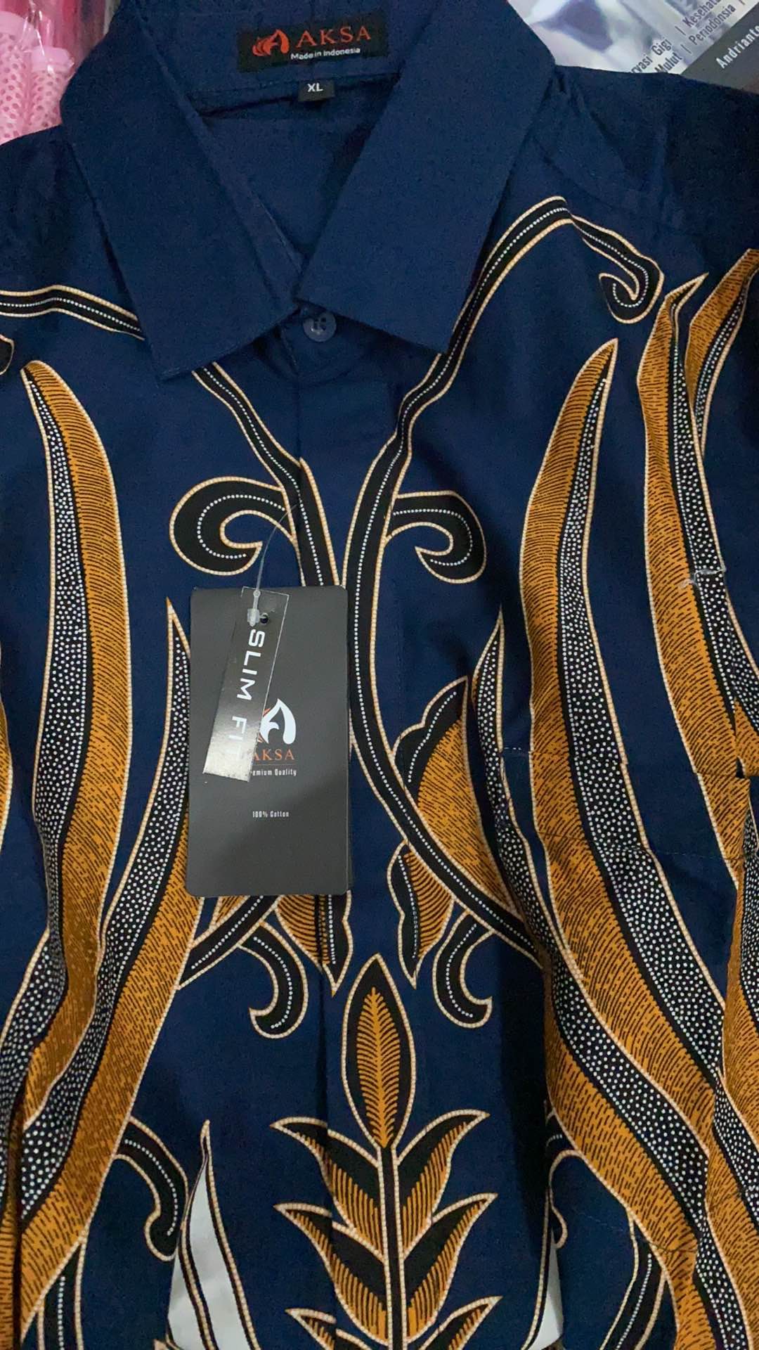 Hem Pendek Aksa Batik Melviano Gracelia