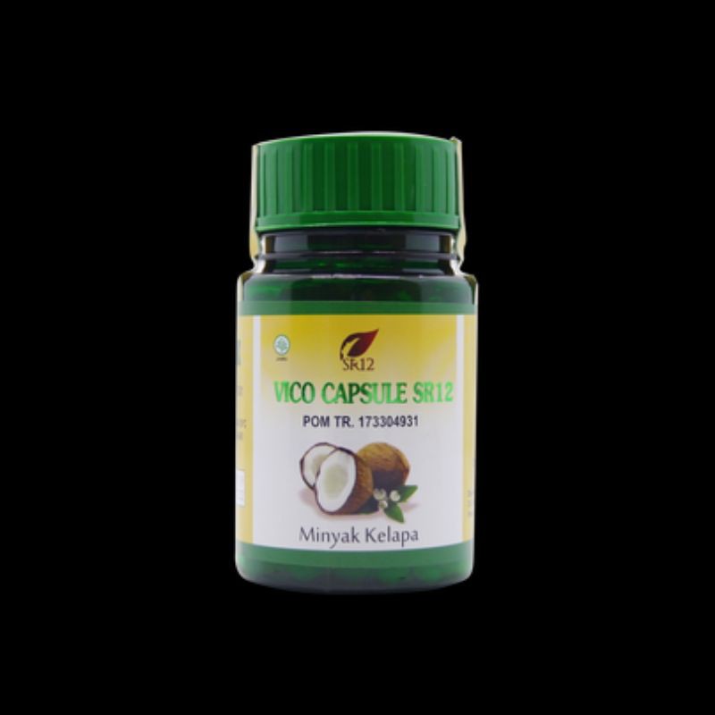 

virgin coconut oil capsul/vico