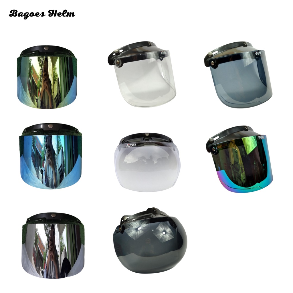 Jual Kaca Datar Cembung Untuk Helm Bogo Cargloss Shopee Indonesia