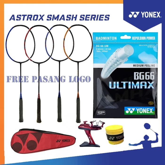 Paket Promo Yonex Astrox Smash Raket Badminton Original