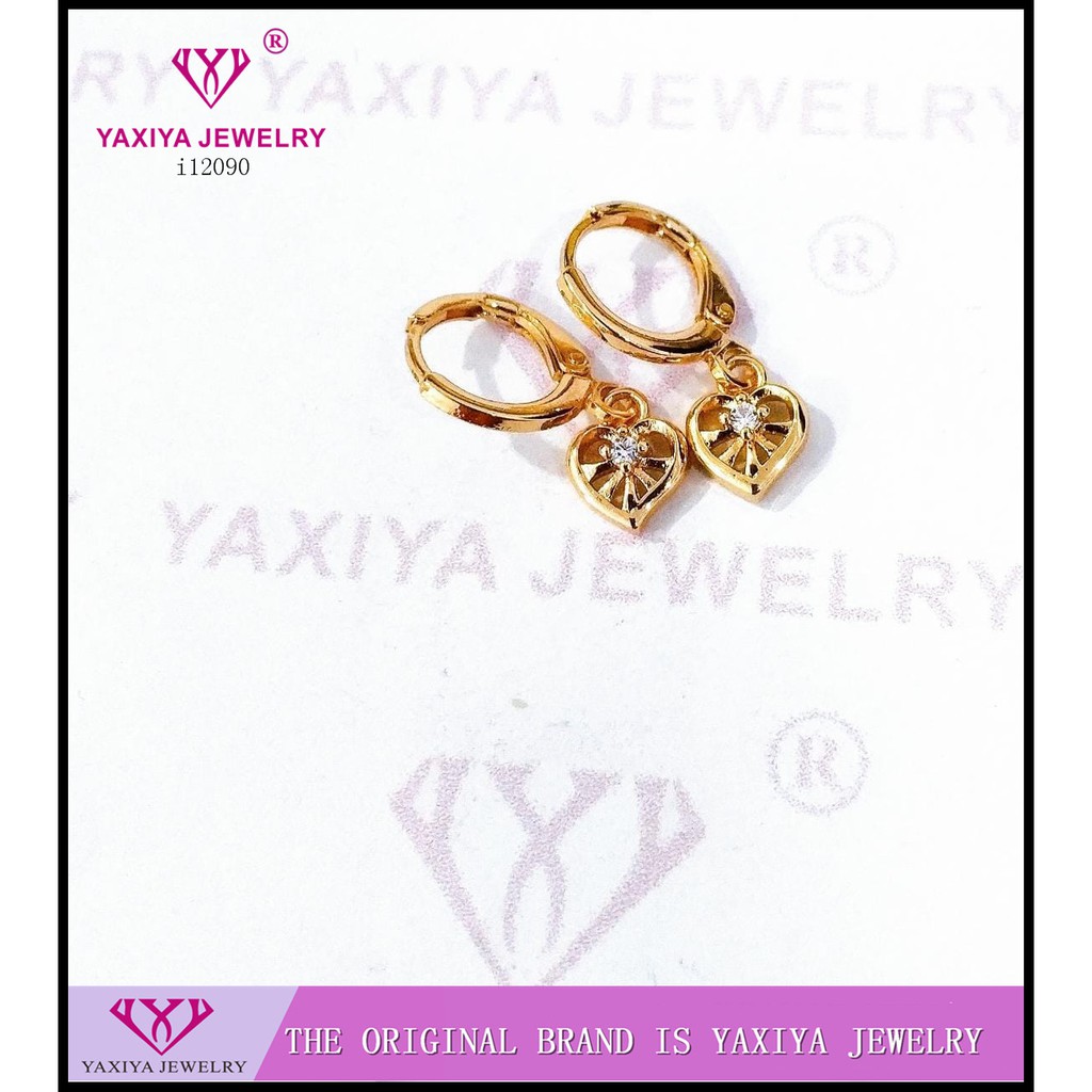 

Anting Lapis emas Perhiasan imitasi Gold 18k Yaxiya Jewelry 319