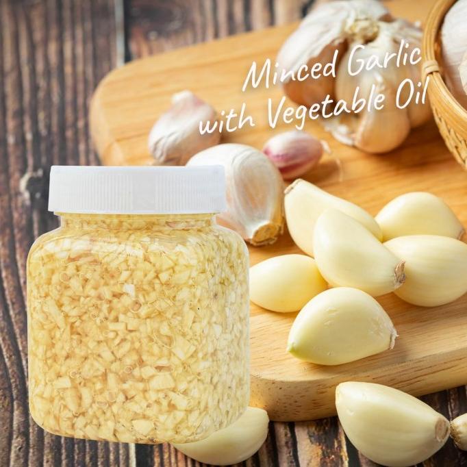 

Bawang Putih Cincang / Minced Garlic with Vegetable Oil 150 Gr