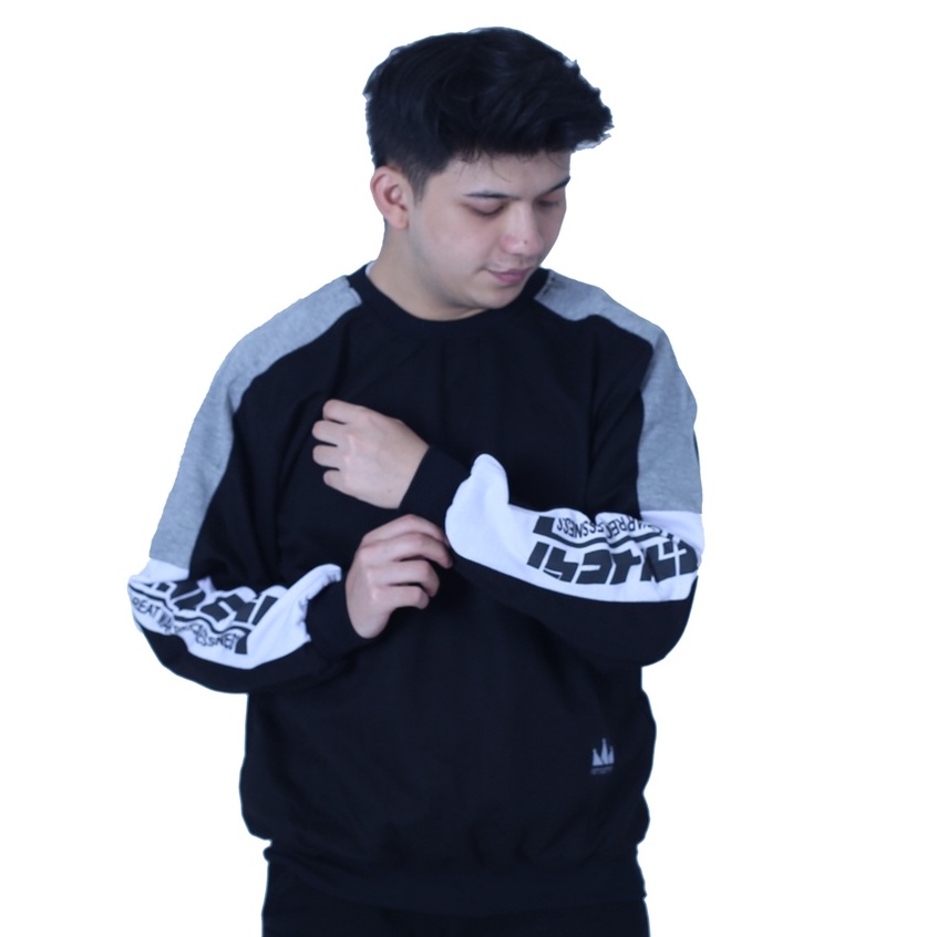 Great War Basic - Crewneck Pria Basic Kasual