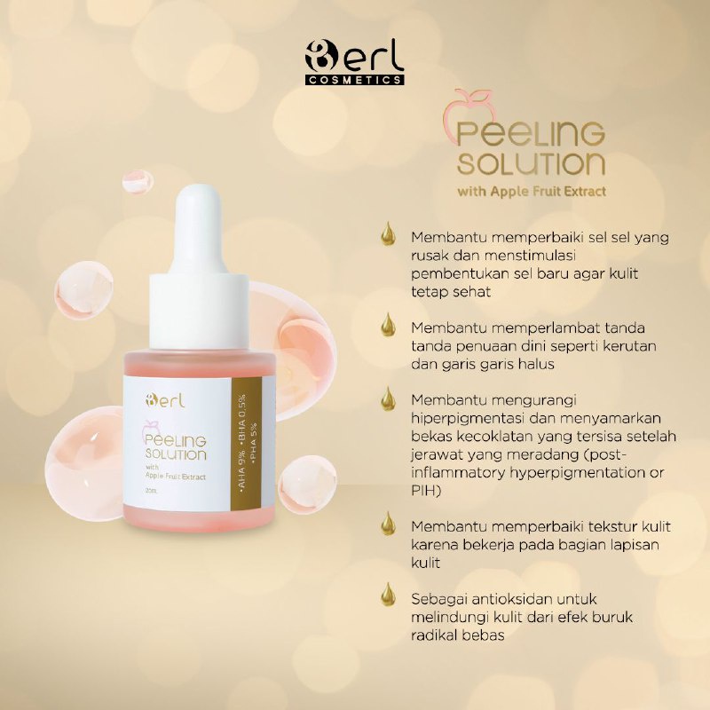 Peeling Solution With Apple Fruit Extract