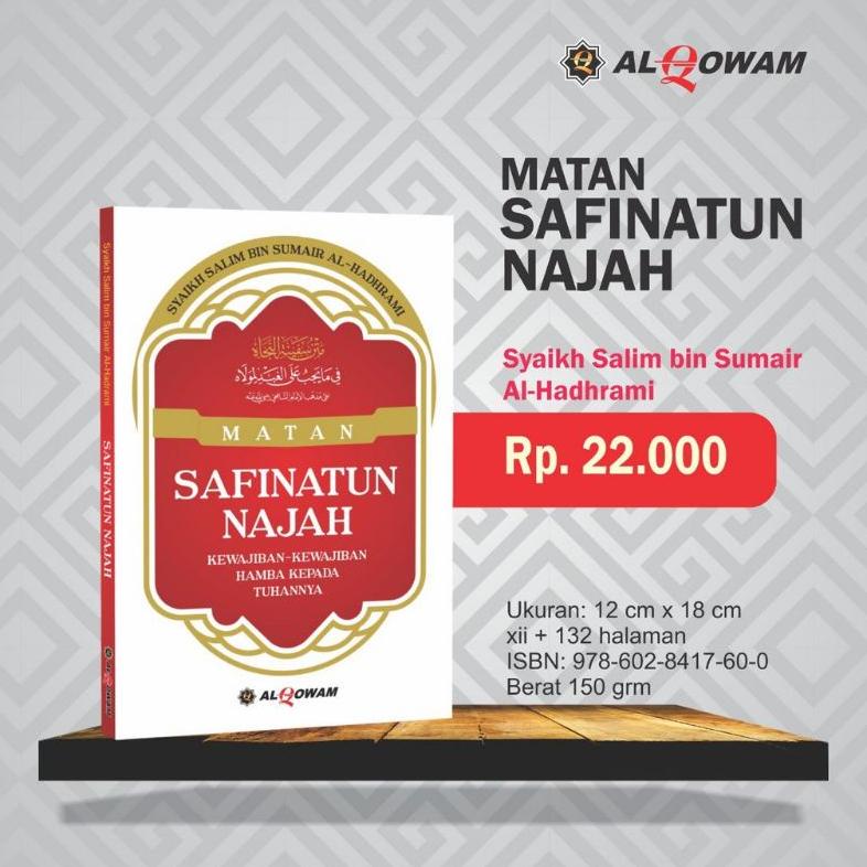 

Buku Matan Safinatun Najah Kewajiban Kewajiban Hamba Kepada Tuhannya - Al Qowam Moomtaz