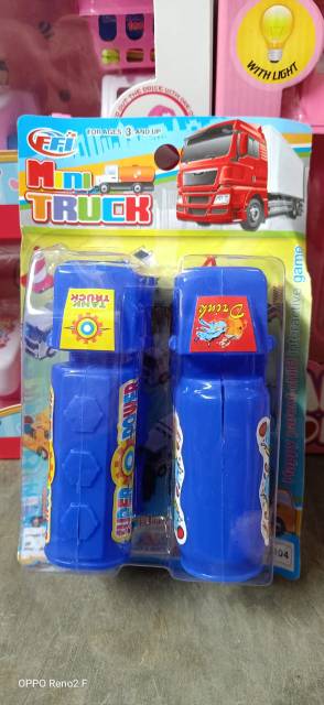 FC904 Mainan mobil truck mini isi 2 / mainan mobil mobilan dump truck super power drink