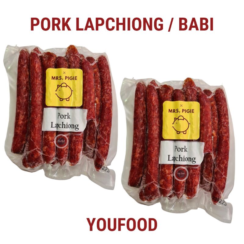 

Lapchiong Babi Manis - Pork Lapchiong 500gr