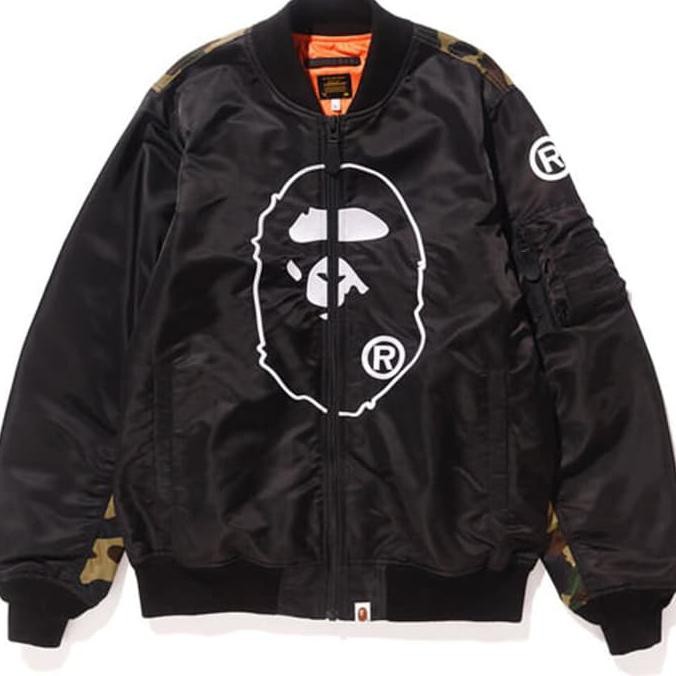 Bape Bomber Jacket Ma-1 .Deevagrosir.Olshop