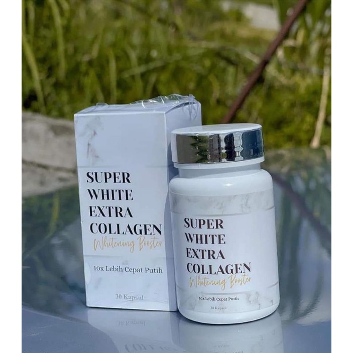 SWC Whitening Booster Super White Extra Collagen Pemutih Kulit Seluruh Tubuh