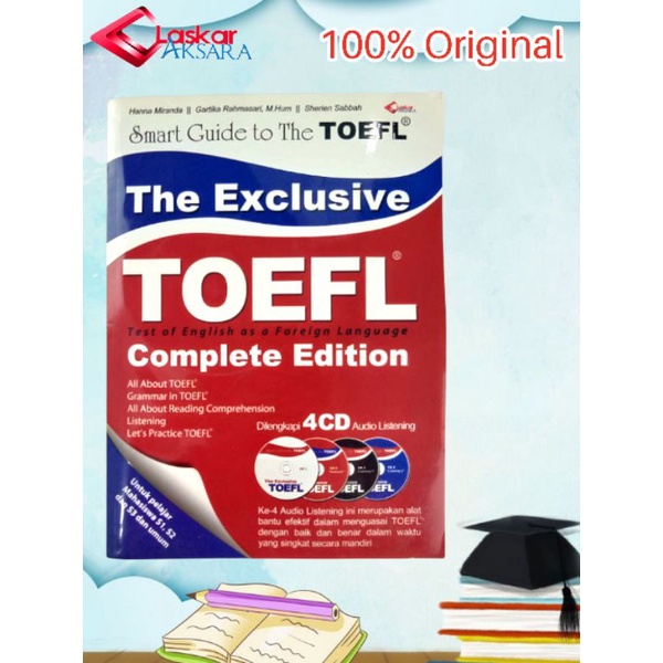 Jual Buku The Exclusive TOEFL Complete Edition | Shopee Indonesia