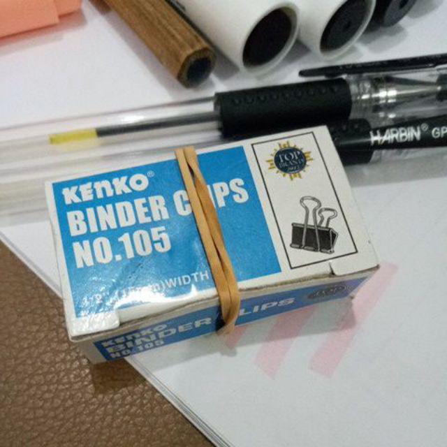 Penjepit Kertas/Binder Klip/Binder Clip No.105 Joyko