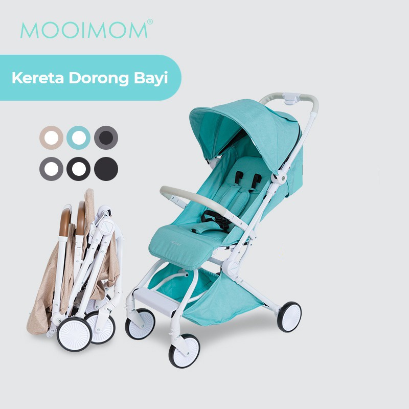 MOOIMOM One-Hand Fold Stroller / Kereta Dorong Bayi