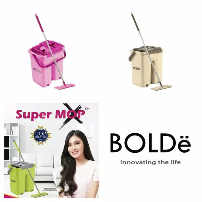 Super Mop X Bolde original - alat pel peras bilas supermop