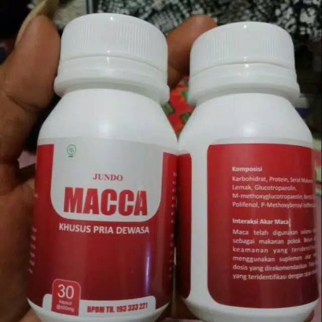 BEST SELLER Obat Jundo Macca Original Herbal Stamina Vitalitas Pria Kuat Asli Alami