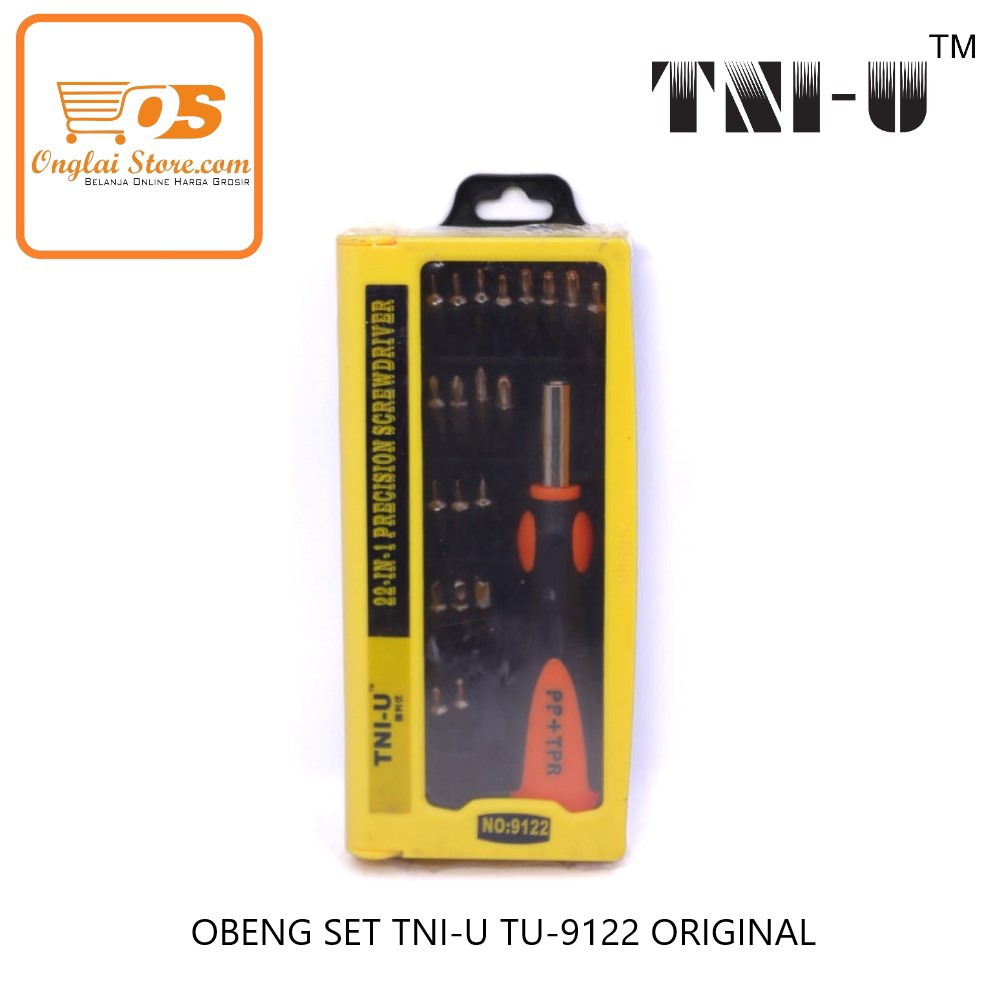 OBENG SET TNI-U TU-9122 ORIGINAL 电信套批  (HARGA SPESIAL)
