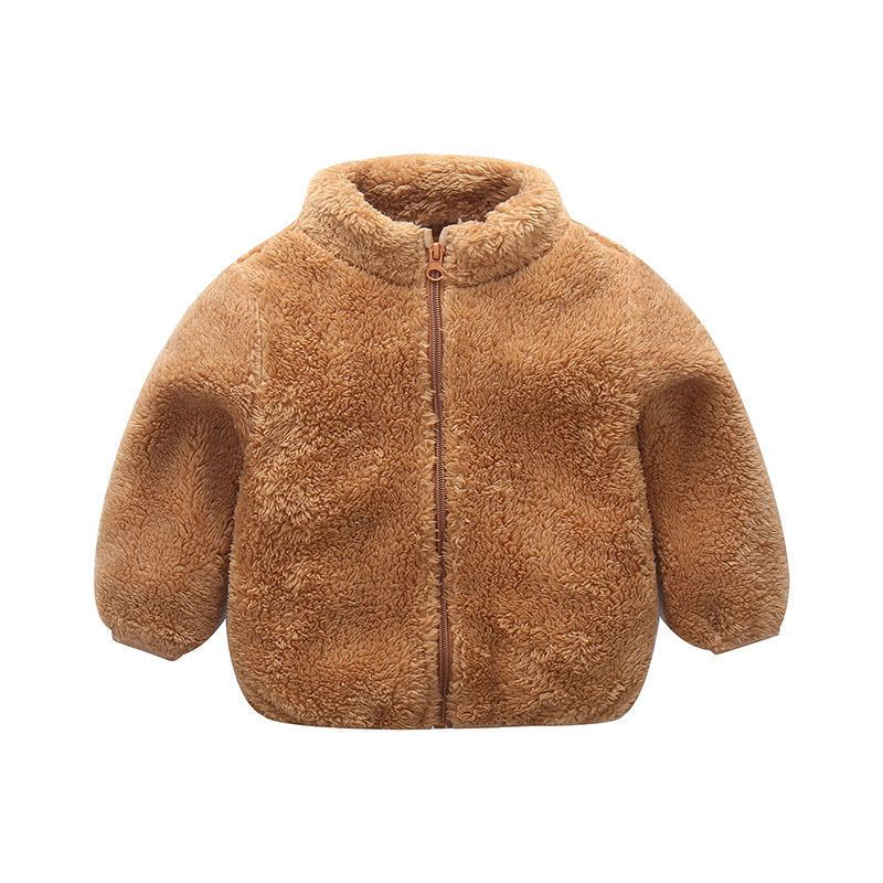 Jaket winter anak bulu kids fur jacket warm hangat cowok cewek import noel murah coat