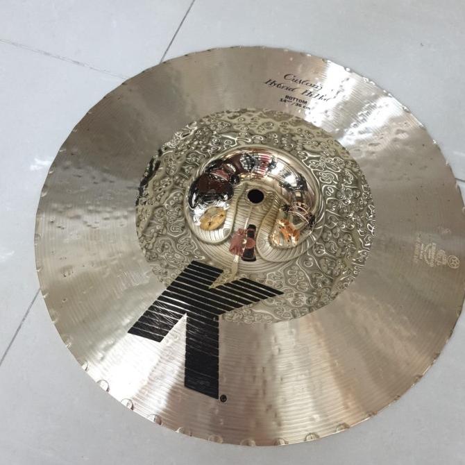 Cymbal HiHat Hi hat Zildjian K Custom KCustom Hibrid Hihat 14inch 36cm