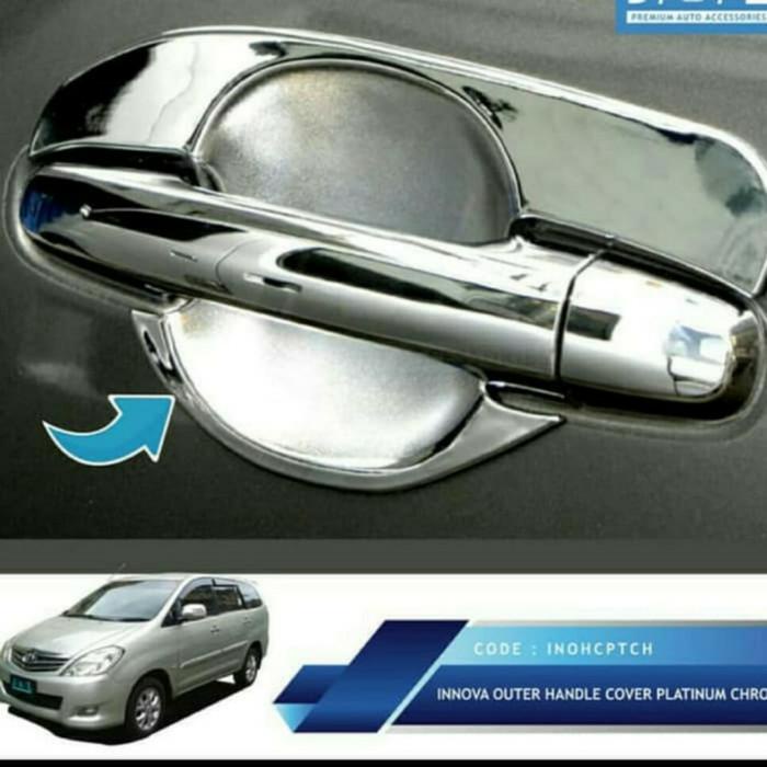 Outer Handle Cover Platinum Chrome/Aksesoris Innova 2012-2014 Chrome