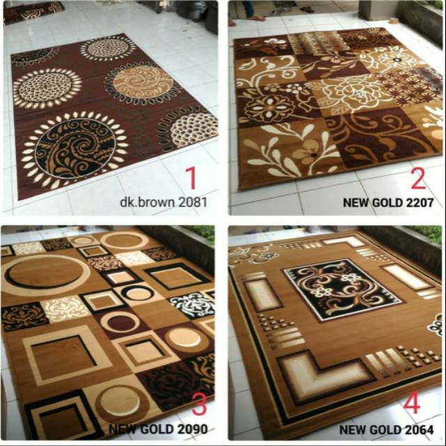 Permadani matras karpet moderno sultana exotic africa ukuran 210x310cm