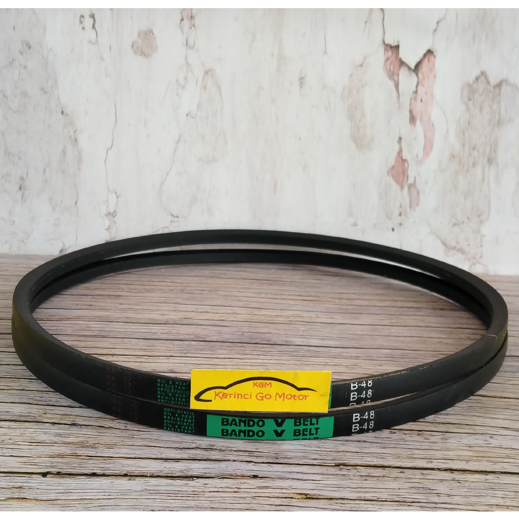 BANDO VAN BELT B-48 V BELT TALI KIPAS B48 FAN BELT VANBELT POLOS B-48