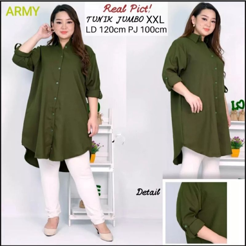 NC-TUNIK JUMBO FISA XXL BIG SIZE / TUNIK JUMBO MAMA REALPICT