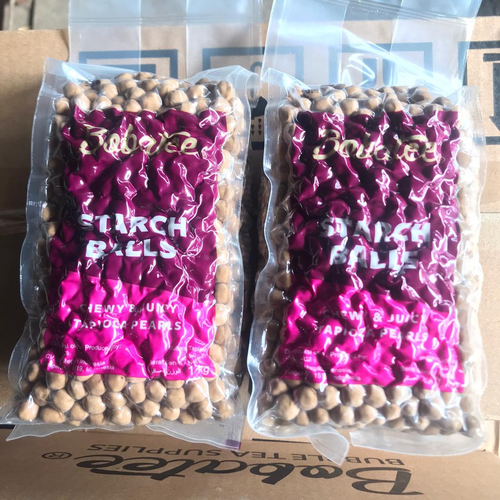 Bobatee Bubble Tapioca Pearl 1kg - Tapioca Pearl