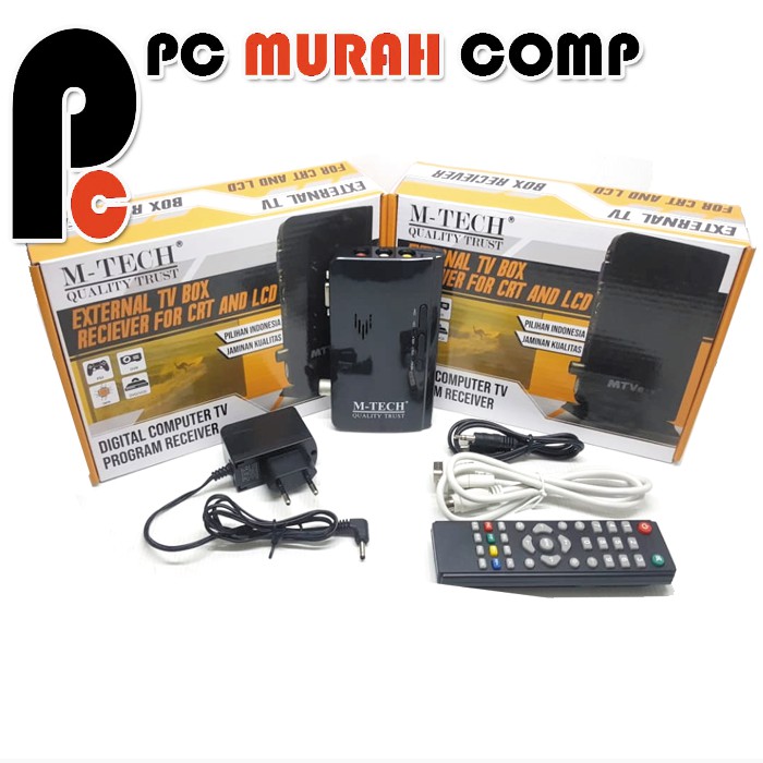 TV Tuner COMBO M-TECH External TV BOX Reciver for CRT &amp; LCD