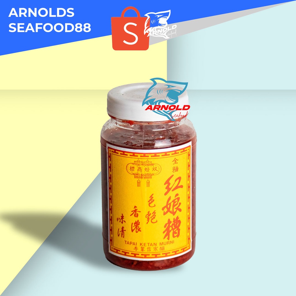 

Tapai Ketan Murni / Tape Ketan Merah Cap Lampion (free packing)