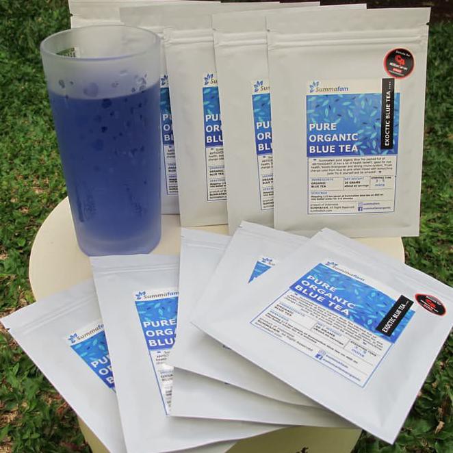 

KRRW TEH BIRU MURNI SUMMAFAM - BUNGA TELANG KERING - PURE ORGANIC BLUE TEA N6J8