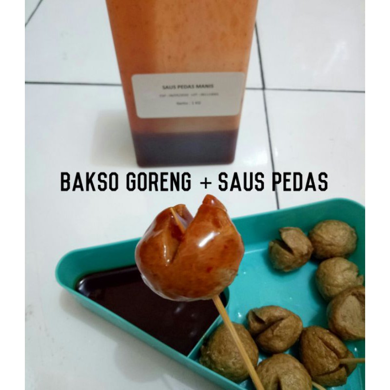 Saus Sadas/Saus Hot Chicken Wings/Saus Sadis/Saus Pedas Manis Pedas Nampol ala Richeese utk 100 FC. 