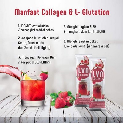 lvn Collagen Stroberi - Pkt2box