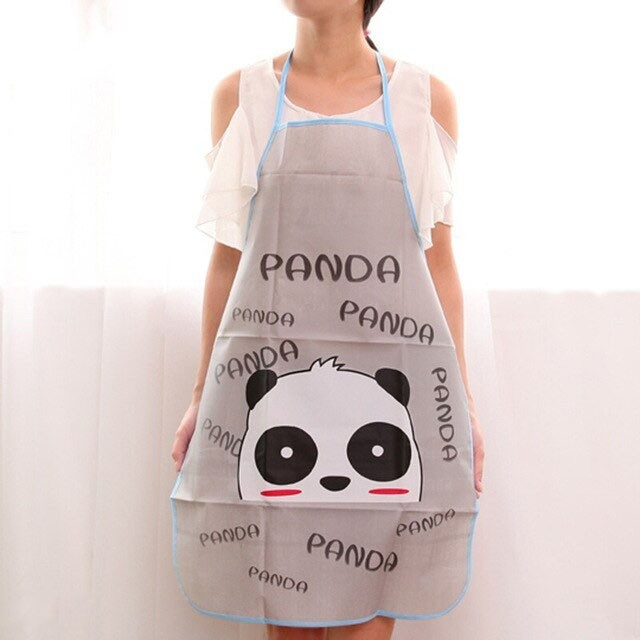 FUTAKO CELEMEK MASAK ANTI AIR APRON WATERPROOF DAN OILPROOF MOTIF KARAKTER  LUCU RANDOM