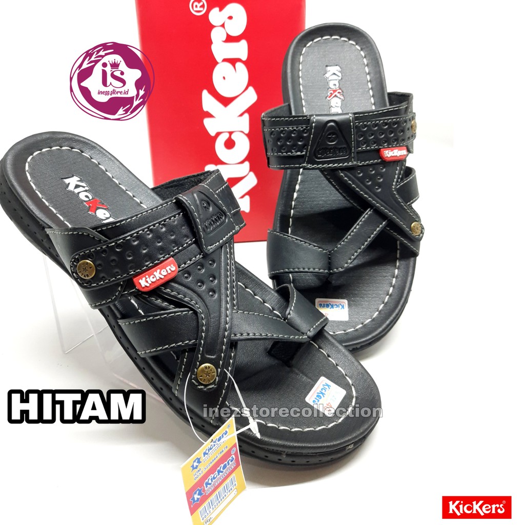 SANDAL JEPIT PRIA KICKERS TERBARU KODE FD01 MURAH GROSIR