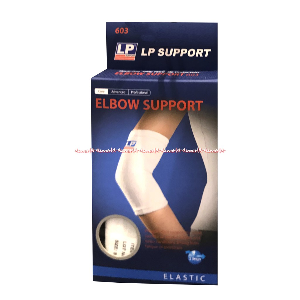 LP Elbow Support 603 Alat Pelindung Siku Tangan Putih