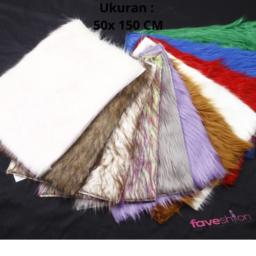 Karpet Bulu Korea Fluffy Anti  Slip  Halus Ruang Tamu Kamar  