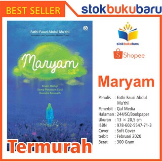 Jual Buku Maryam (Kisah Hidup Sang Perawan Suci Ibunda Almasih