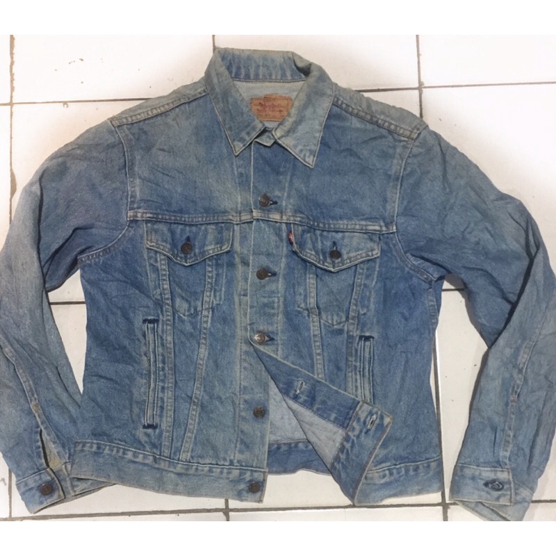 vintage jaket levis trucker usa type 3 original