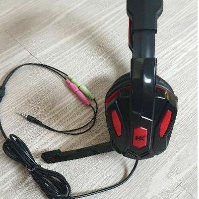 Harga Bagus--HEADPHONE Headset GAMING HK G33 EXTREME BASS With MIC ORIGINAL