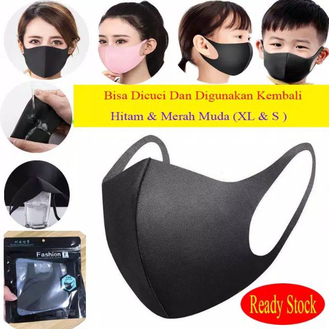 Masker 3D Fashion Import Reusable Masker Gaya Kpop Idol Korea