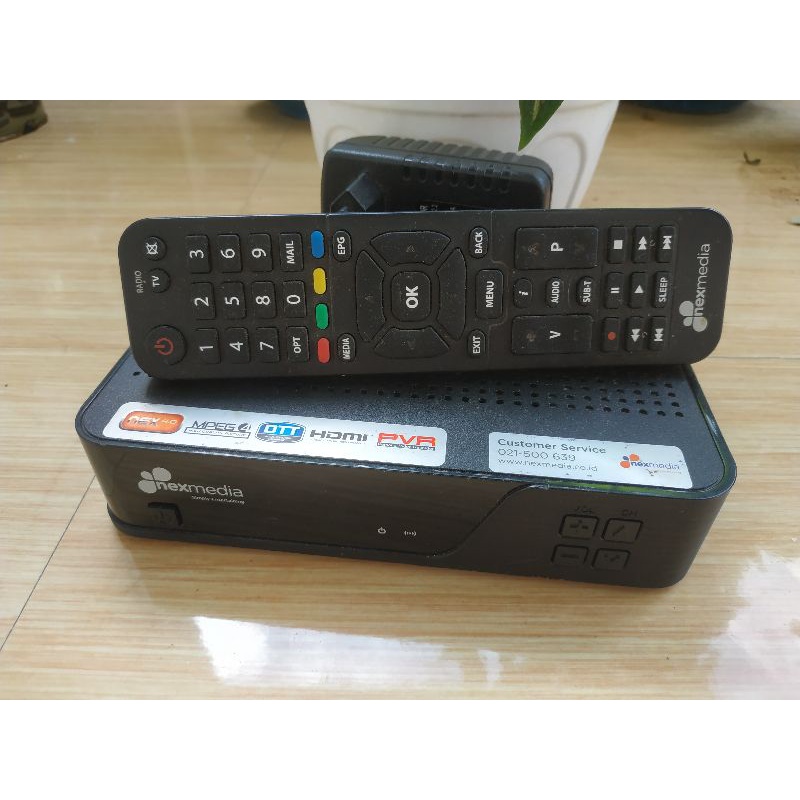 STB DVB T2 TV DIGITAL NEXMEDIA 4.0