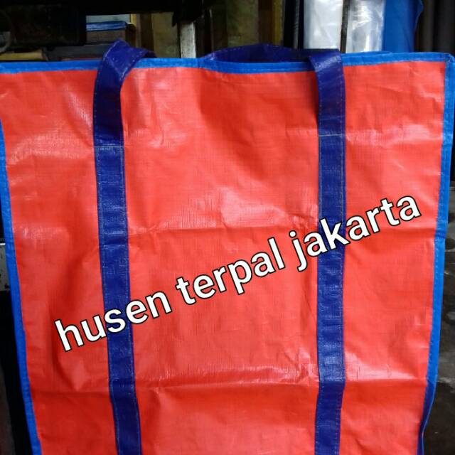 Tas terpal Belanja serbaguna Tas Laundry Jumbo waterproof anti air
