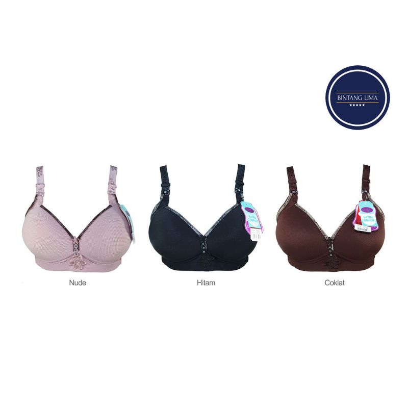 BH Piaoli Cup Besar | BRA Wanita Kait 3 | bintik | berpori | best seller | murah | jupe |