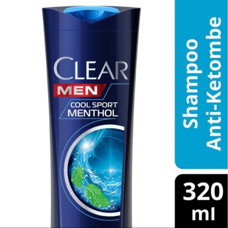 Clear men sampo Cool Sport menthol 300 ml