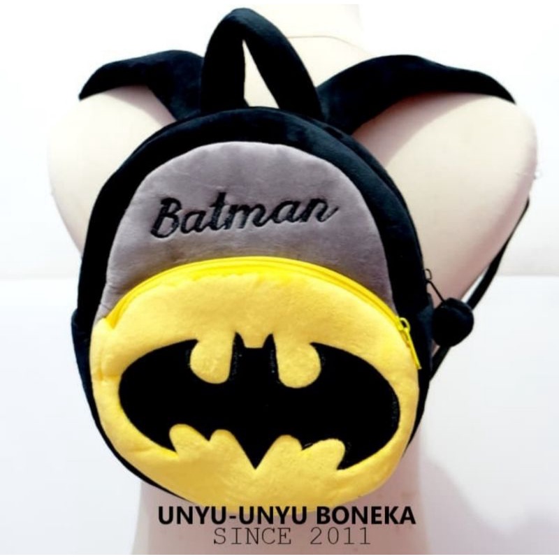 tas ransel import baby kids batman spiderman superman ironman kapten kado ultah