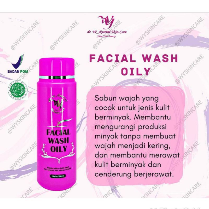 Facial Wash Oily Wyskincare