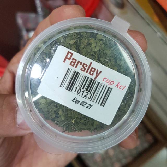 

PARSLEY cup kecil sekitar 10gr