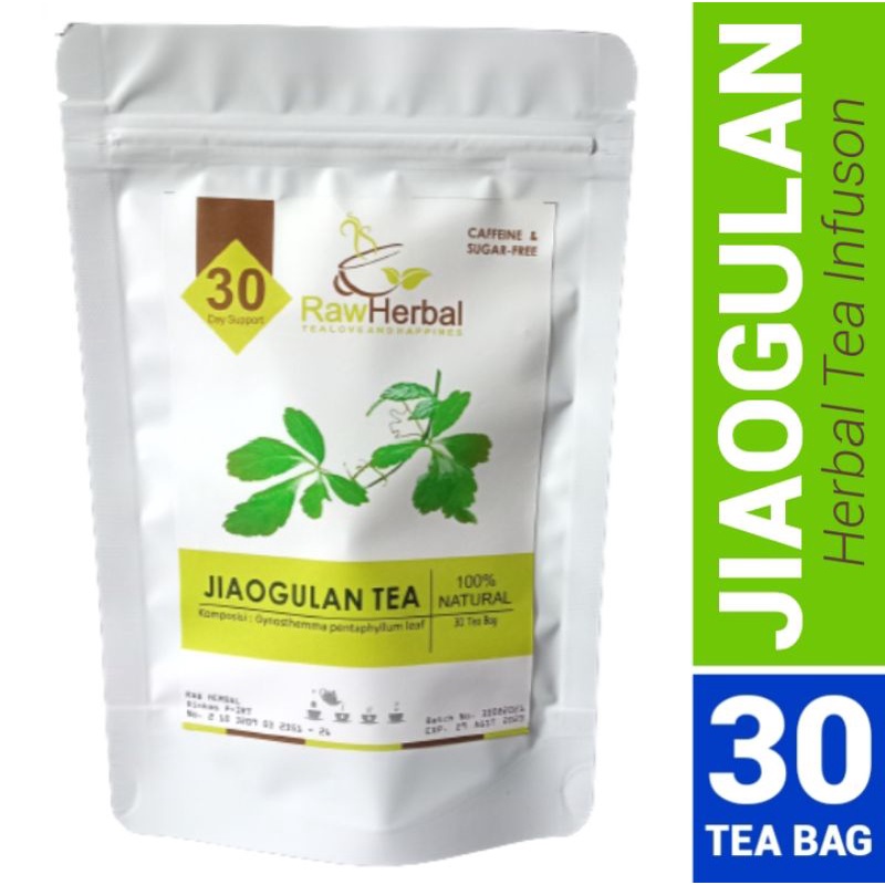 JIAOGULAN TEA : GYNOSTEMMA PENTAPHYLLUM TEA (30 Tea Bag)