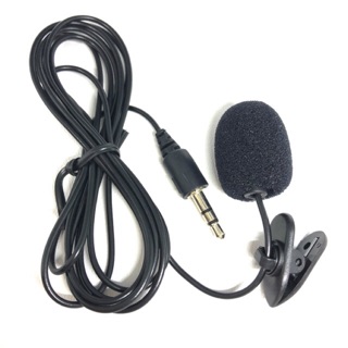 Clip On Mic Mikrophone 3.5mm Mikrophone Klip + Audio