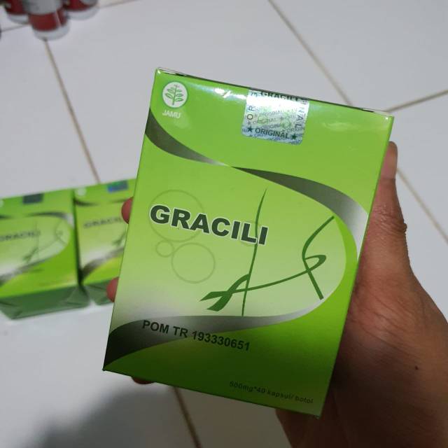 GRACILI 100% ORIGINAL OBAT GRACILI ASLI / OBAT PELANGSING BADAN HERBAL SUPLEMEN OBAT DIET TOCKER